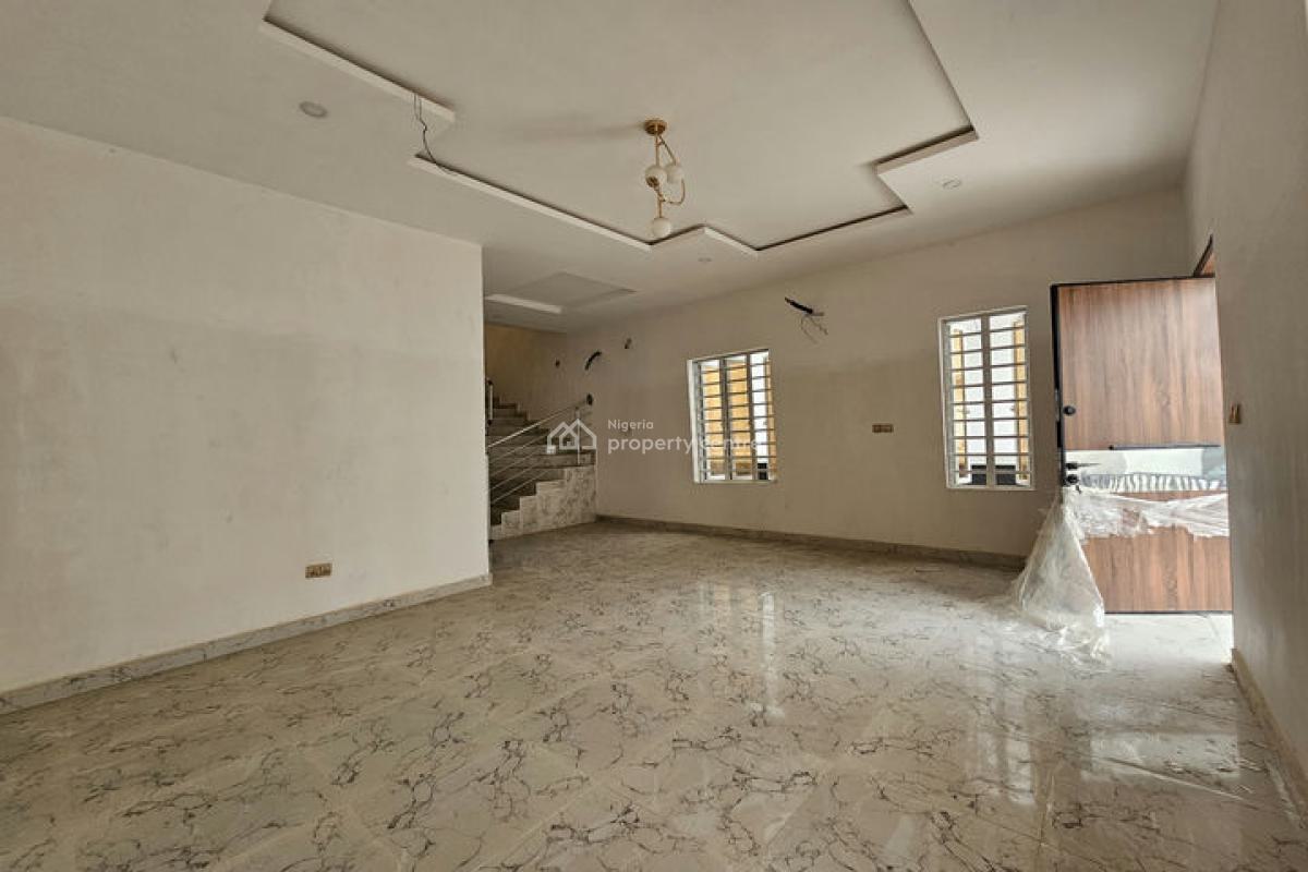 Well Finished 4 Bedroom Detached Duplex with Bq and Swimming Pool, Lekki County Homes, Lekki, Lagos, Detached Duplex for Rent