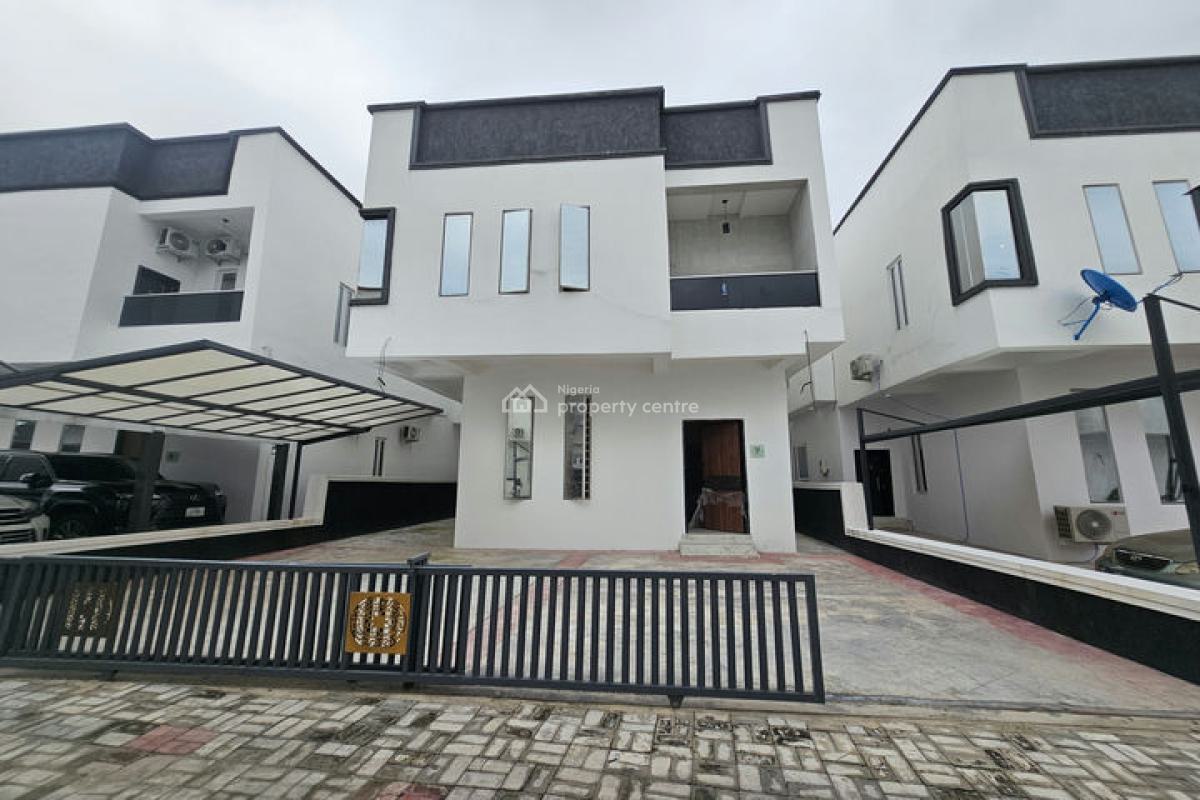 Well Finished 4 Bedroom Detached Duplex with Bq and Swimming Pool, Lekki County Homes, Lekki, Lagos, Detached Duplex for Rent