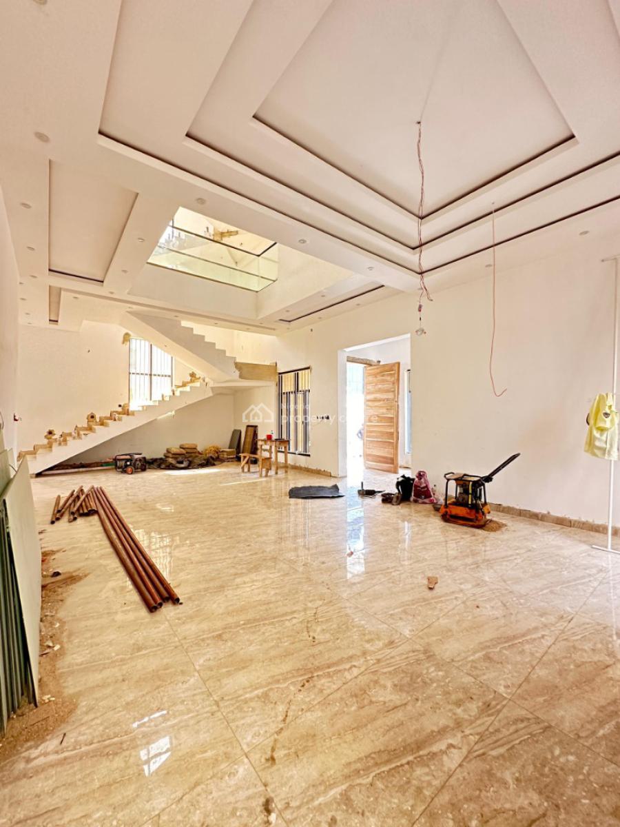 Elegant 5 Bedroom Detached with Pool, Cinema, Gym & Rooftop Terrace, Lekki Phase 1, Lekki, Lagos, Detached Duplex for Sale
