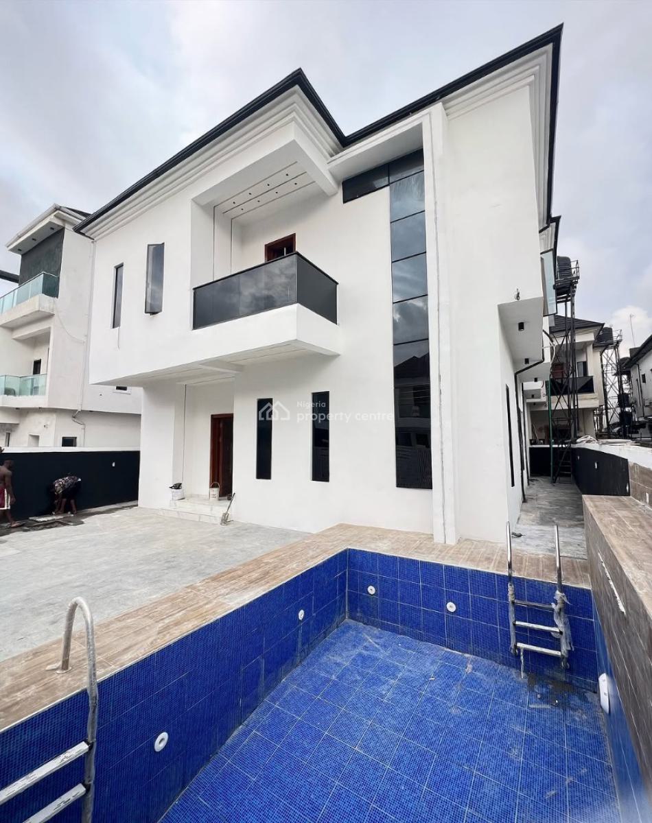 5 Bedroom Detached Duplex with Swimming Pool and Bq, Ajah, Lagos, Detached Duplex for Sale
