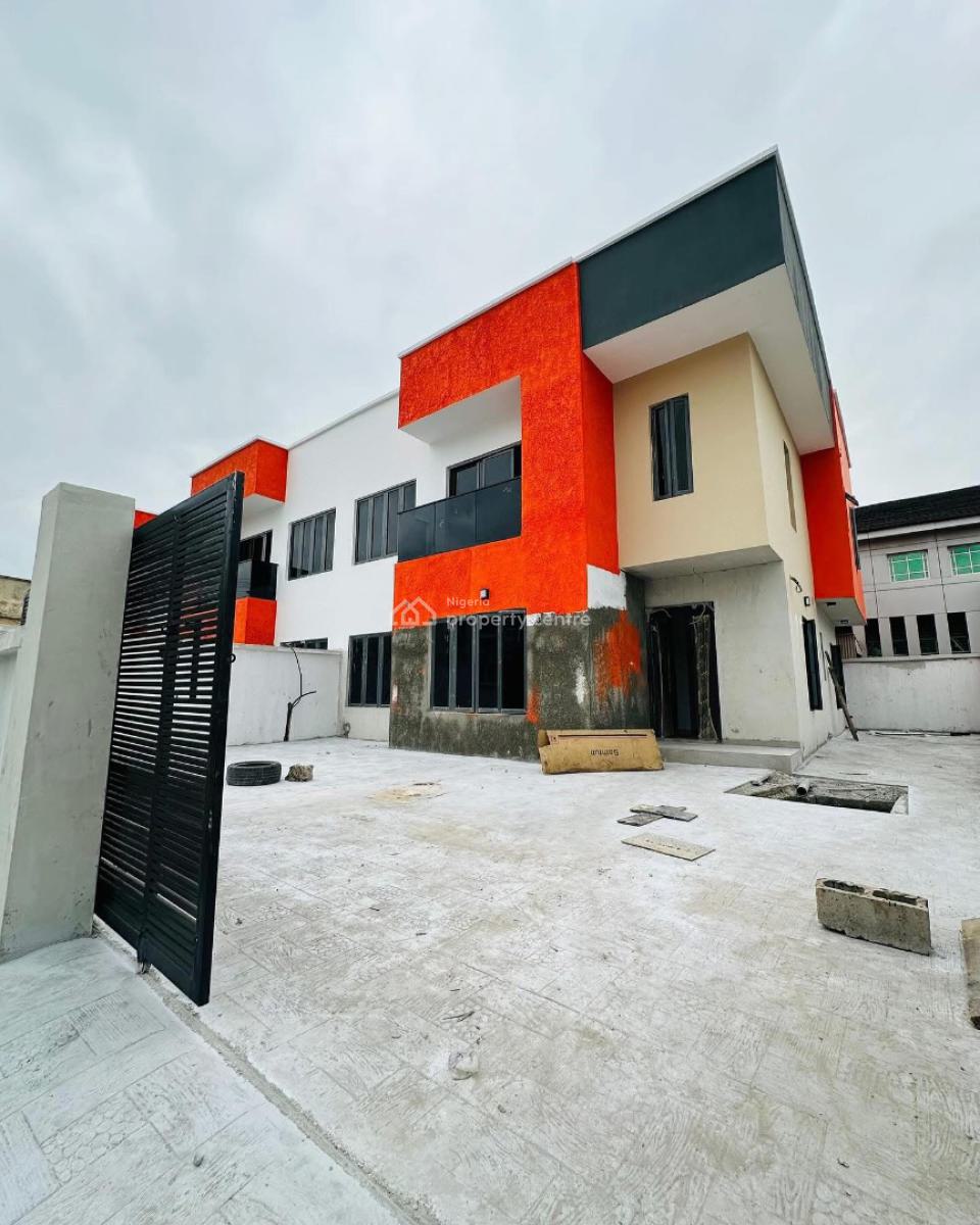 Classic 4 Bedroom with Personal Compound with Bq, Gbagada Phase 1, Gbagada, Lagos, Semi-detached Duplex for Sale