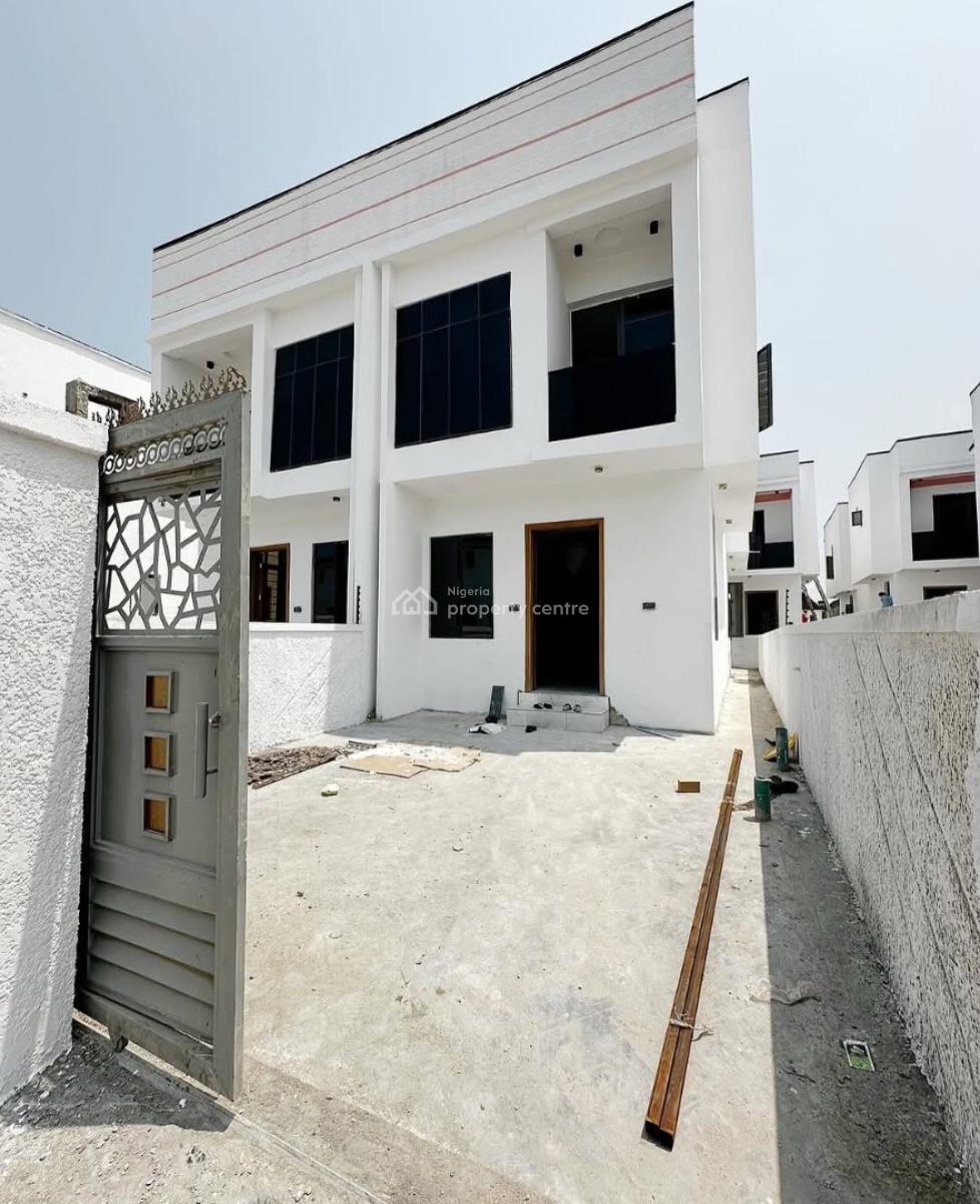 Self Serviced Three Bedroom Semi Detached Duplex, Ikota, Lekki, Lagos, Semi-detached Duplex for Sale