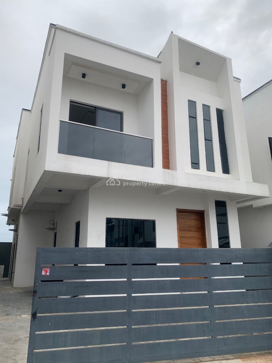 Self Serviced 4 Bedroom Fully Detached Duplex with Bq, Orchid Road, Lekki, Lagos, Detached Duplex for Rent