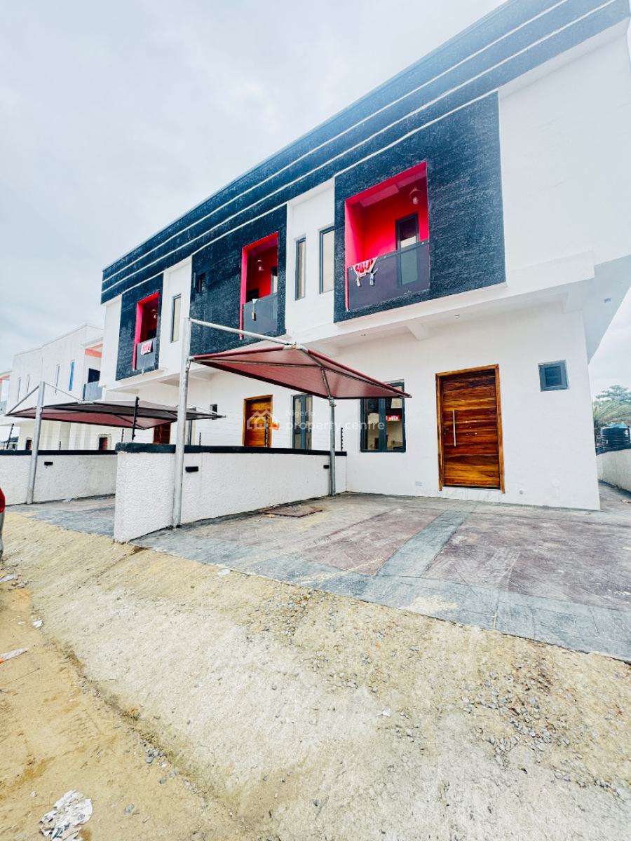 Newly Built Three Bedroom Terrace with a Bq, Ajah, Lagos, Terraced Duplex for Sale