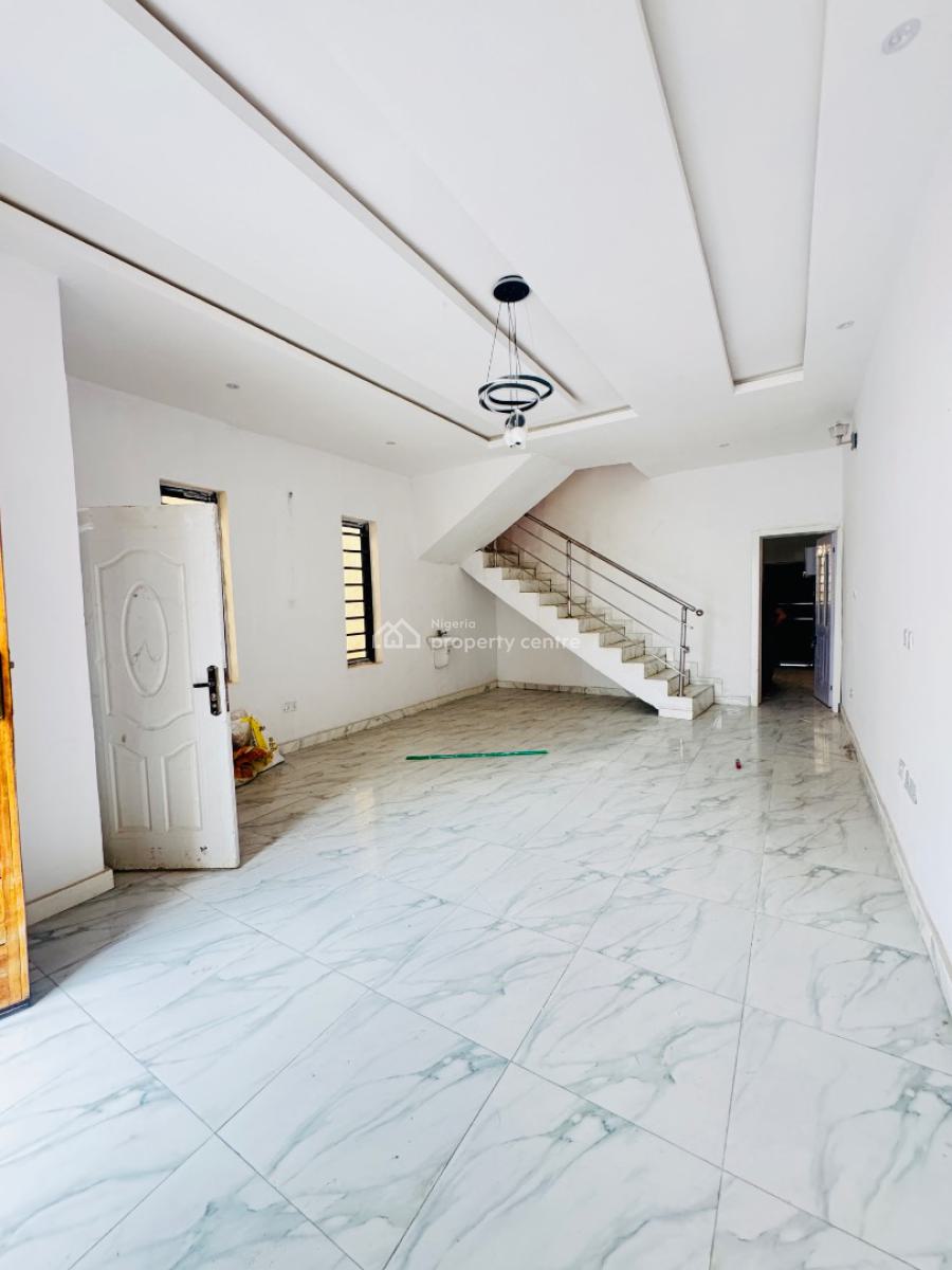 Newly Built Three Bedroom Terrace with a Bq, Ajah, Lagos, Terraced Duplex for Sale
