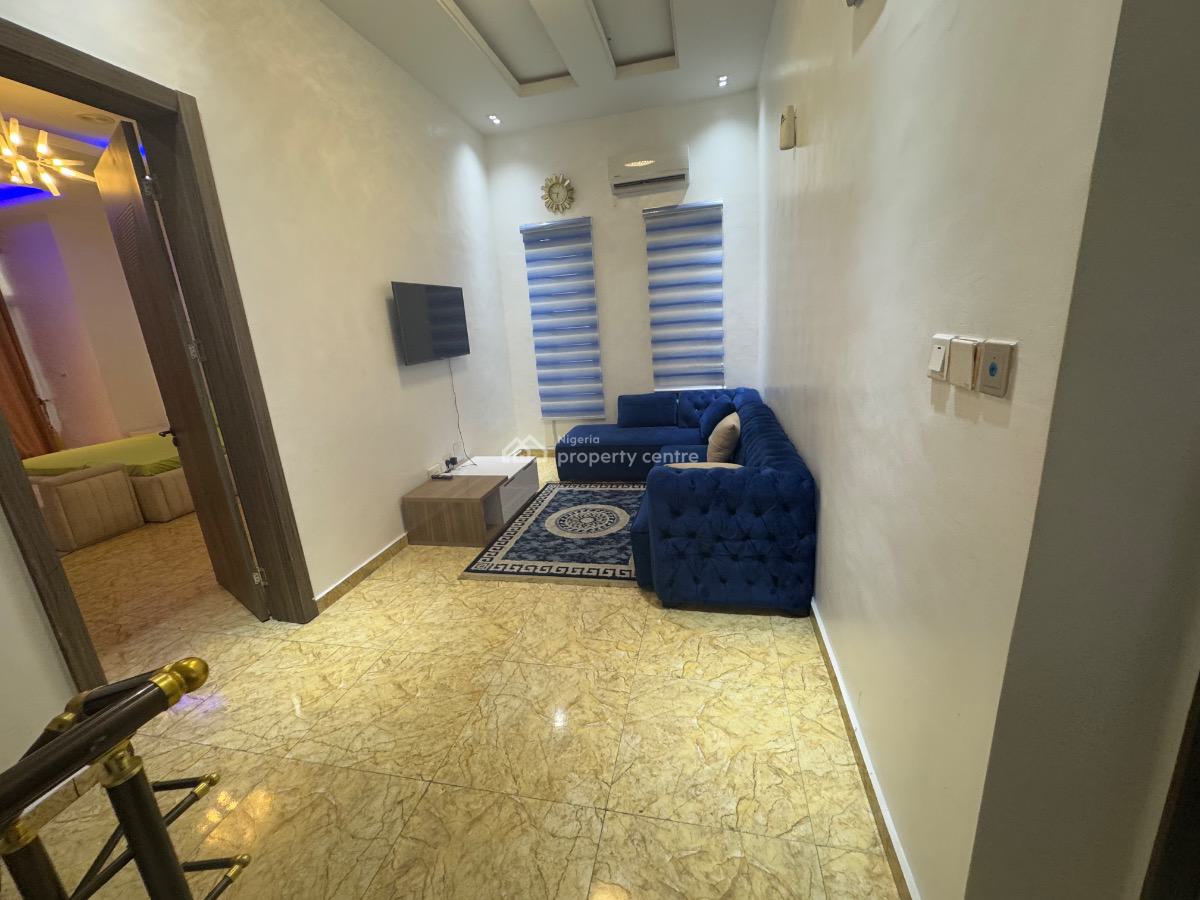 Fully Furnished & Spacious 4 Bedroom Semi Detached Duplex & Bq, Royal Pine Estate Off Orchid Road, Eleganza Busstop, Lekki, Lagos, Semi-detached Duplex for Sale