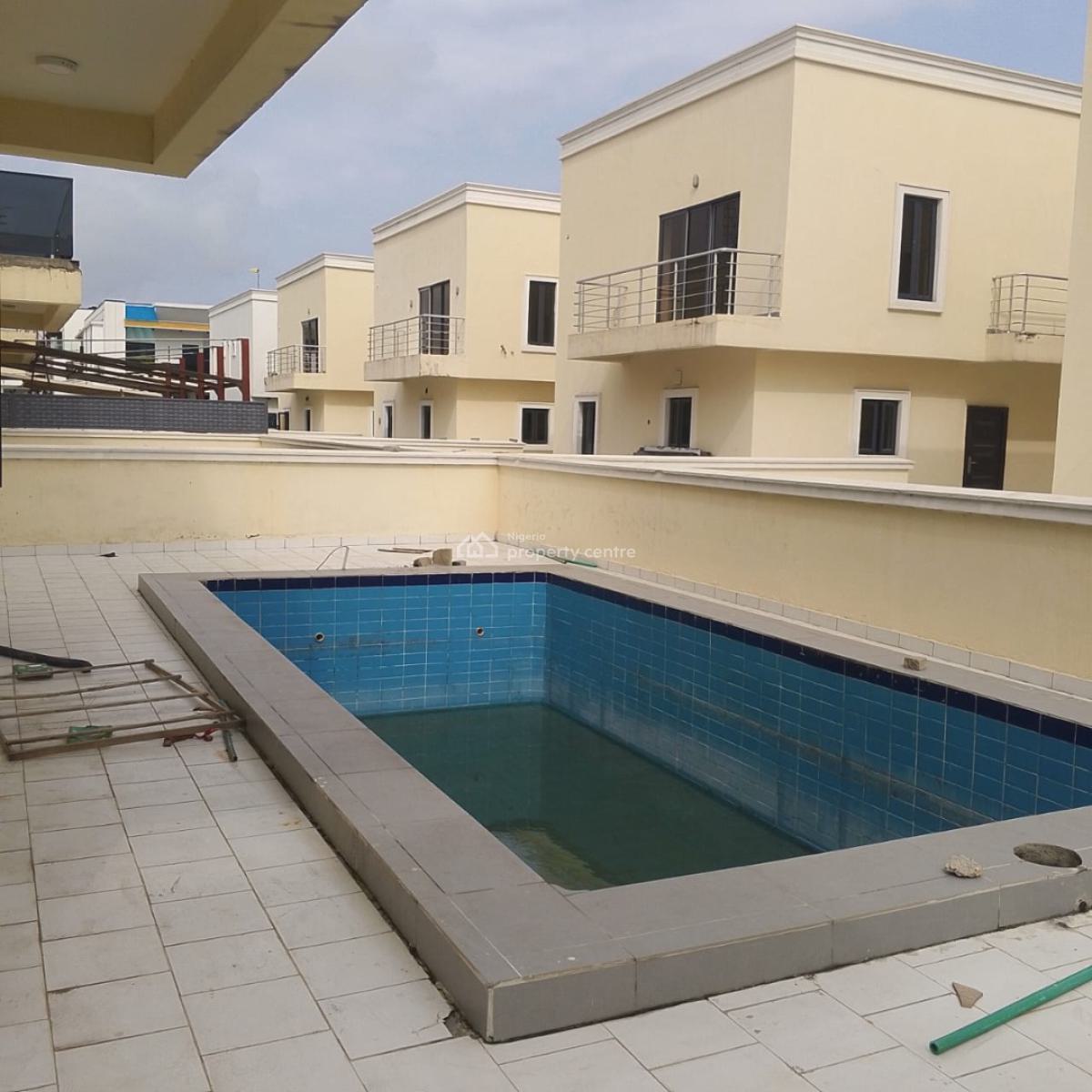 4 Units of 5 Bedroom Detached Duplexes with Swimming Pool, Chevron, Lekki, Lagos, Detached Duplex for Rent