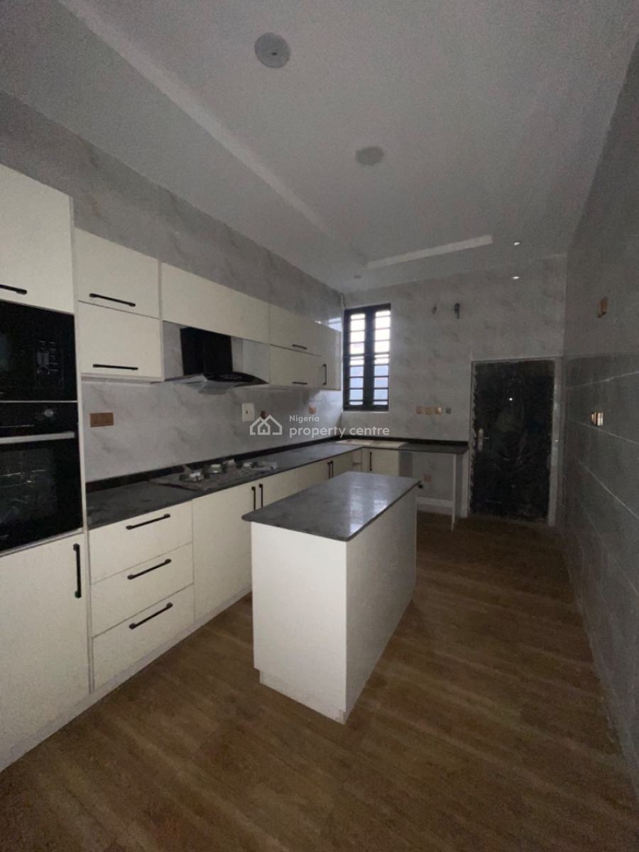 4bedroom Semi Detached Duplex with a Bq, Chevron, Lekki, Lagos, Semi-detached Duplex for Rent