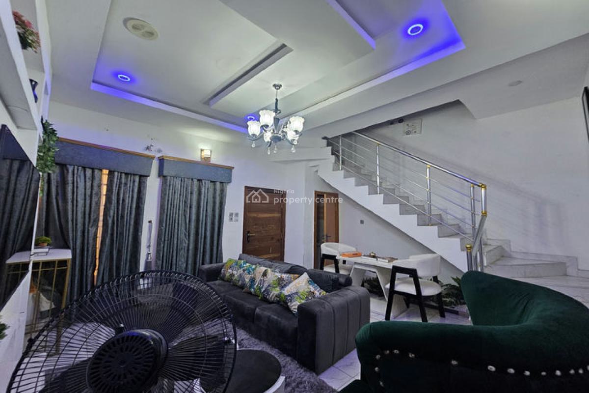 Furnished 3 Bedroom Semi- Detached Duplex, Ikota, Lekki, Lagos, Semi-detached Duplex for Rent