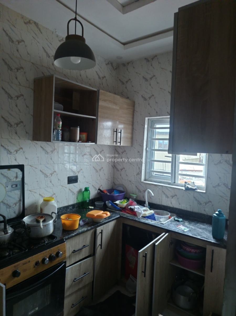 2bedroom Flat (upstairs)with a Private Staircase Just 2in a Compound, Oribanwa Phase2, Oribanwa, Ibeju Lekki, Lagos, Flat / Apartment for Rent