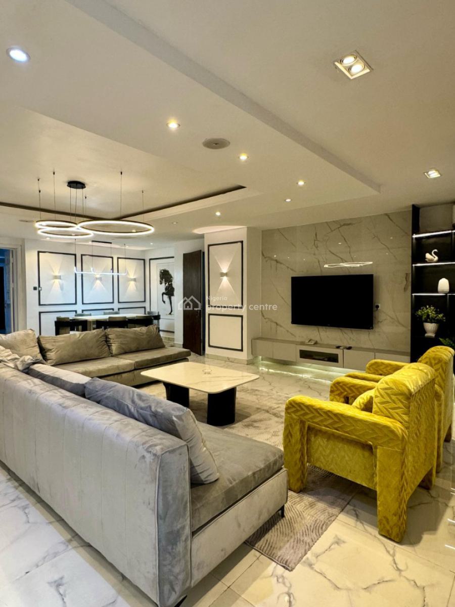 Luxury 3-bedroom with Excellent Facilities, Banana Island Road, Ikoyi, Lagos, Flat / Apartment Short Let