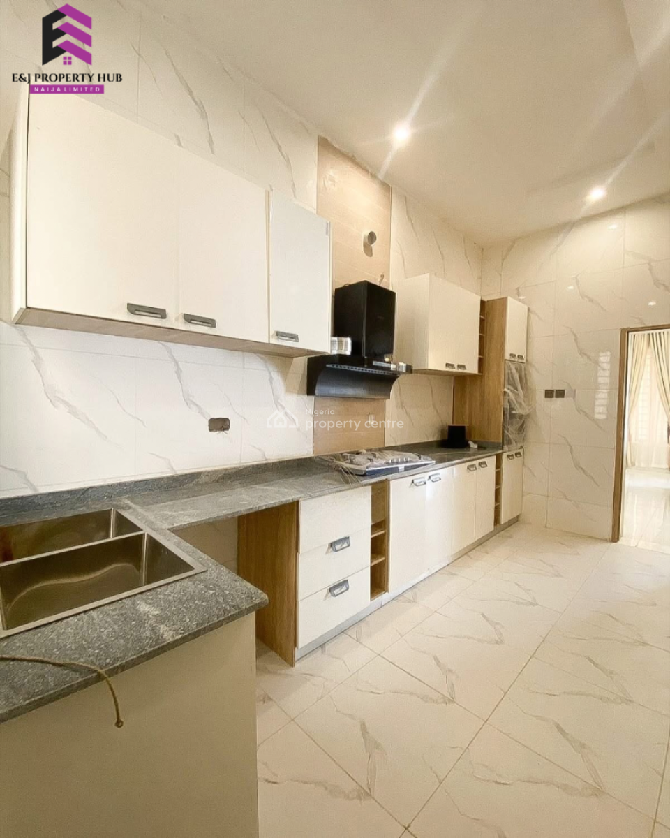 Super Beautiful 4 Bedroom Terrace Duplex, Behind Lagos Business School After Abraham Adesanya, Ajah, Lagos, Terraced Duplex for Sale