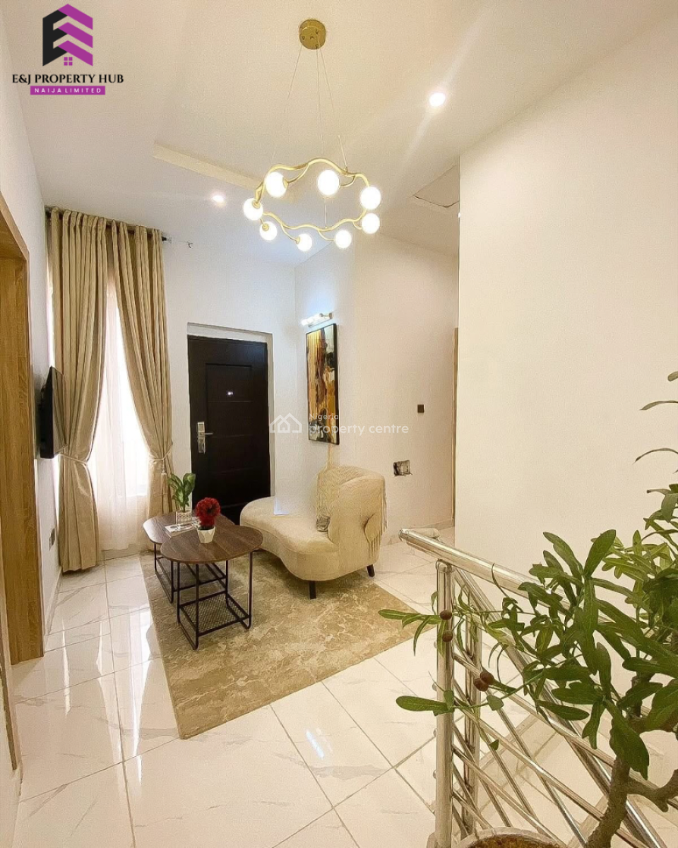 Super Beautiful 4 Bedroom Terrace Duplex, Behind Lagos Business School After Abraham Adesanya, Ajah, Lagos, Terraced Duplex for Sale