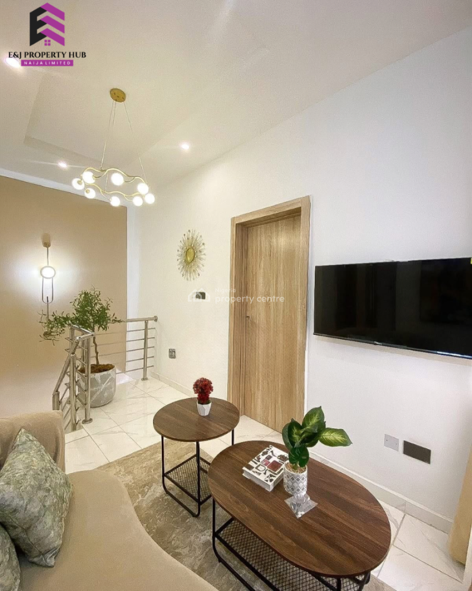 Super Beautiful 4 Bedroom Terrace Duplex, Behind Lagos Business School After Abraham Adesanya, Ajah, Lagos, Terraced Duplex for Sale