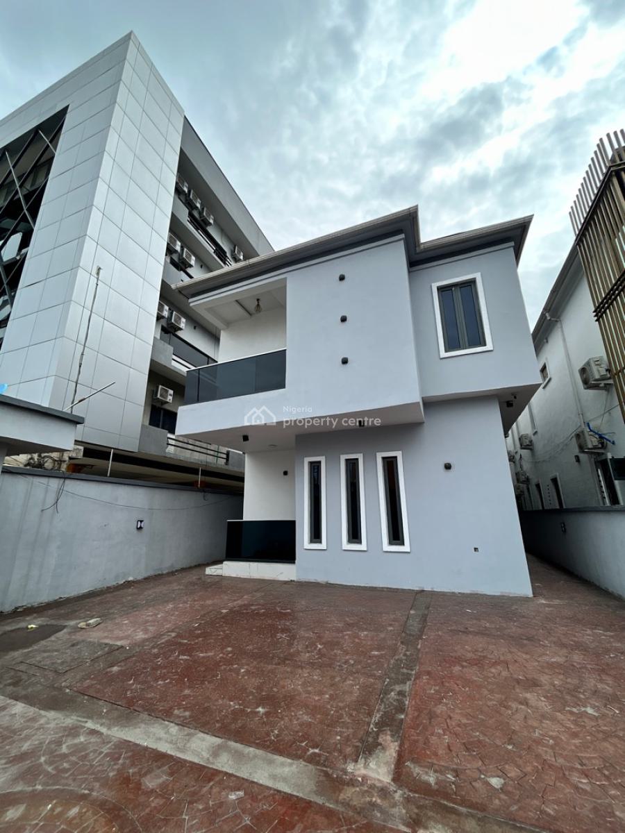 Luxury 5 Bedroom Self Compound Duplex[roadside] with Bq, Ikate, Lekki, Lagos, Detached Duplex for Sale