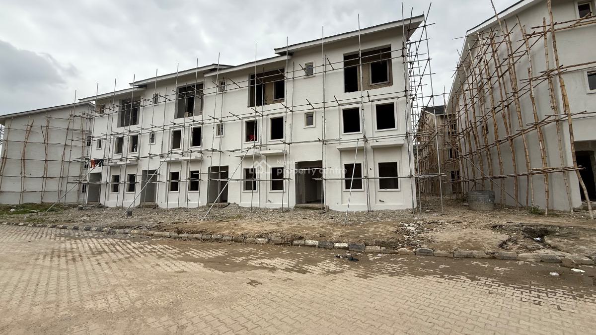 Beautiful Terrace, Crown Court Estate, Games Village, Kaura, Abuja, Terraced Duplex for Sale
