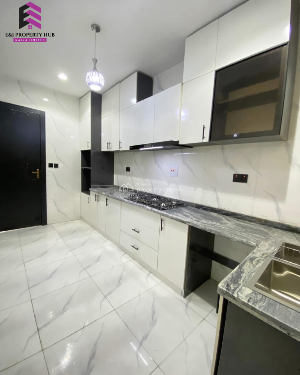 Beautiful 4 Bedroom Semi Detached Duplex with a Bq, Ikota G.r.a Behind Mega Chicken, Ikota, Lekki, Lagos, Semi-detached Duplex for Sale