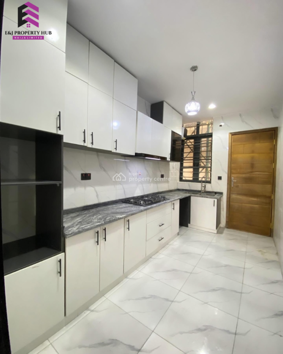 Beautiful 4 Bedroom Semi Detached Duplex with a Bq, Ikota G.r.a Behind Mega Chicken, Ikota, Lekki, Lagos, Semi-detached Duplex for Sale