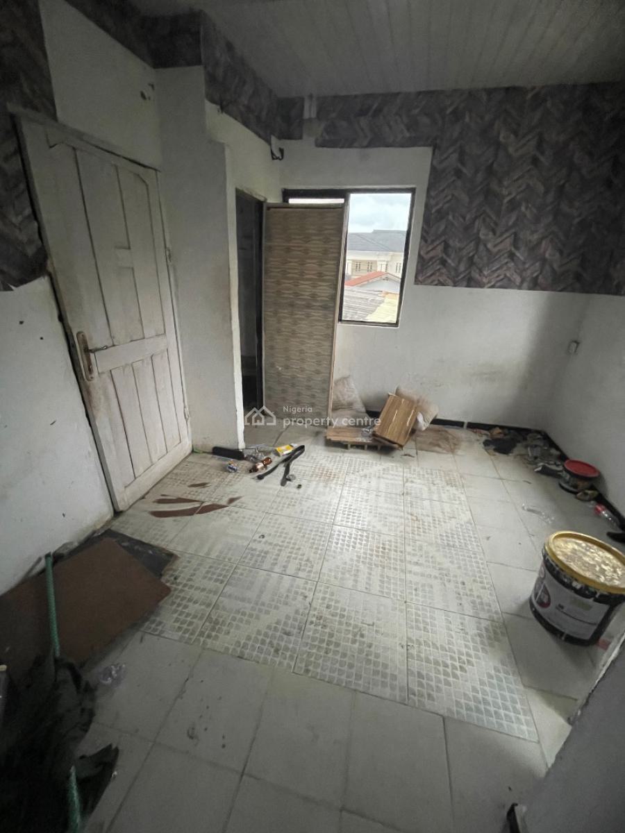 Cheap and Spacious Mini Flat Upstairs with Personal Balcony, Badore, Ajah, Lagos, House for Rent