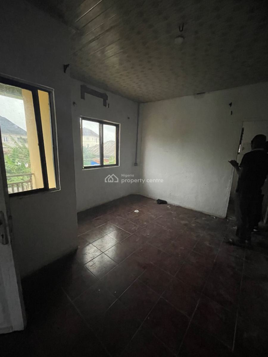 Cheap and Spacious Mini Flat Upstairs with Personal Balcony, Badore, Ajah, Lagos, House for Rent
