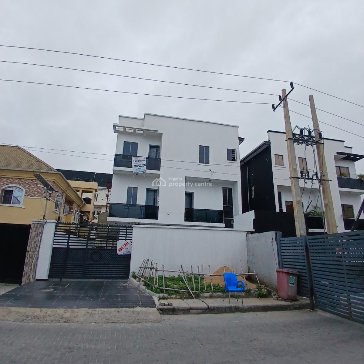 Luxury 5 Bedroom Detached Duplex with 2 Bq, Lekki Phase 1, Lekki, Lagos, Detached Duplex for Sale