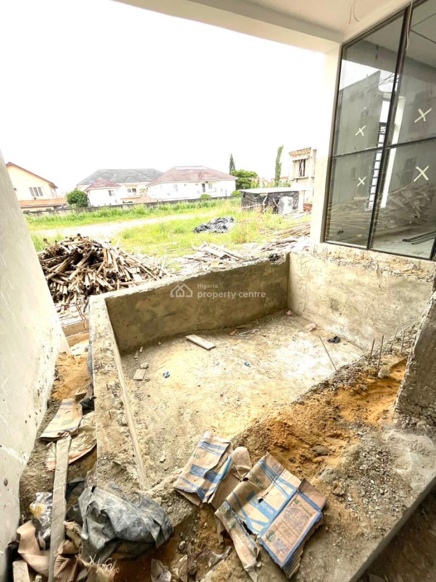 Newly Built 5 Bedroom Fully Detached Duplex with Pool and Bq, Vgc, Lekki, Lagos, Detached Duplex for Sale