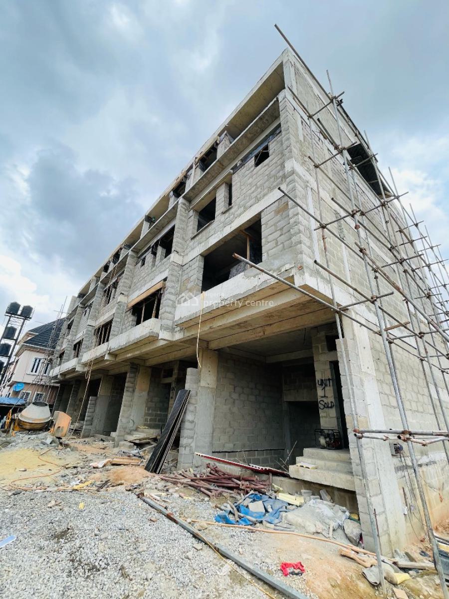 Top Quality 4 Bedroom Terrace Duplex in a Serene Location, Gbagada, Lagos, Terraced Duplex for Sale