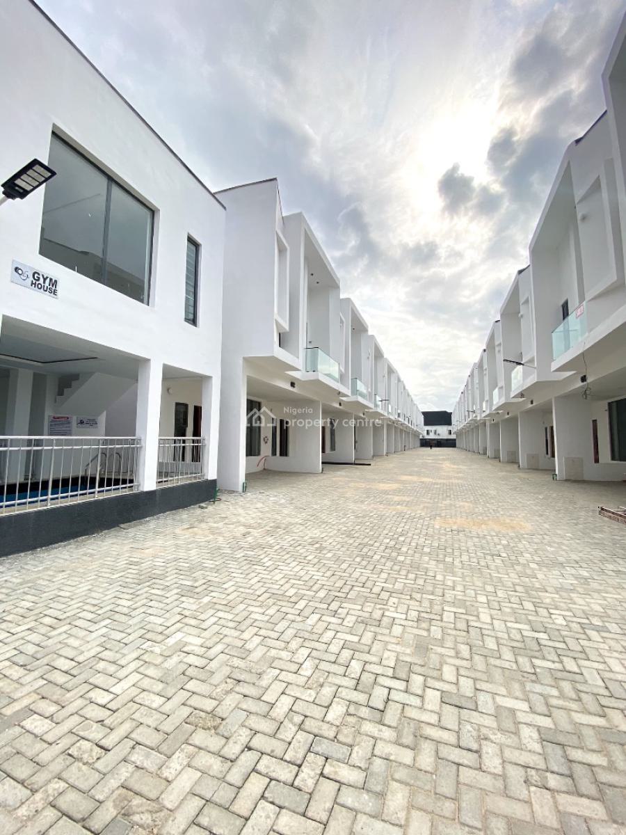 Newly Built 4 Bedroom Terrace Duplex  in a Secure Estate, Vgc, Ajah, Lagos, Terraced Duplex for Sale