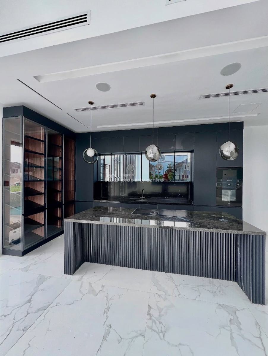 Contemporary 5 Bedroom Detached Duplex with Swimming Pool,gym,elevator, Pinnock Beach Estate Osapa London, Osapa, Lekki, Lagos, Detached Duplex for Sale