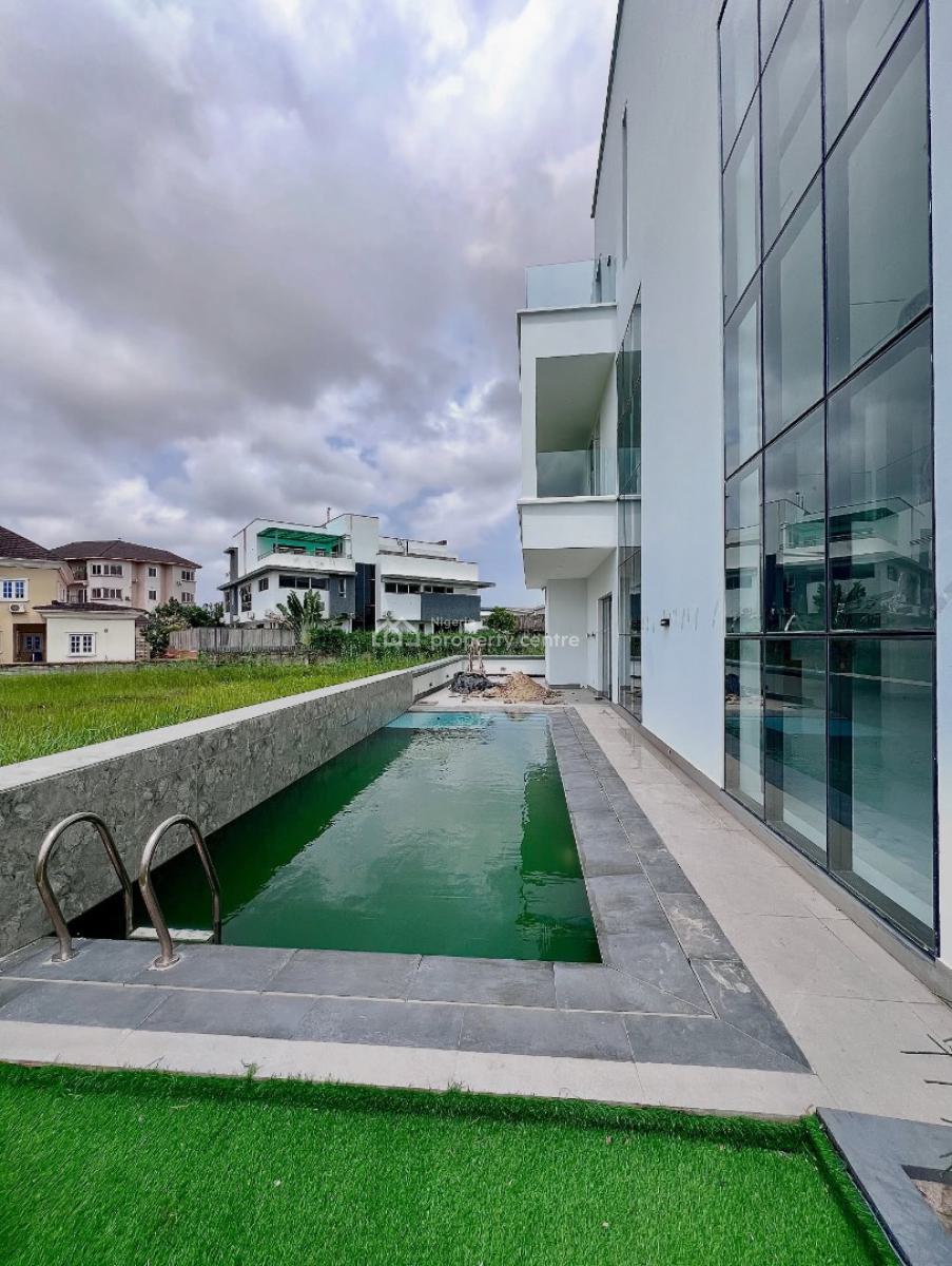 Contemporary 5 Bedroom Detached Duplex with Swimming Pool,gym,elevator, Pinnock Beach Estate Osapa London, Osapa, Lekki, Lagos, Detached Duplex for Sale