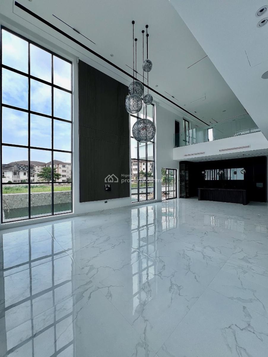 Contemporary 5 Bedroom Detached Duplex with Swimming Pool,gym,elevator, Pinnock Beach Estate Osapa London, Osapa, Lekki, Lagos, Detached Duplex for Sale
