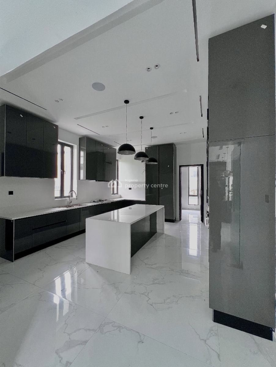Contemporary 5 Bedroom Detached Duplex with Swimming Pool,gym,elevator, Pinnock Beach Estate Osapa London, Osapa, Lekki, Lagos, Detached Duplex for Sale