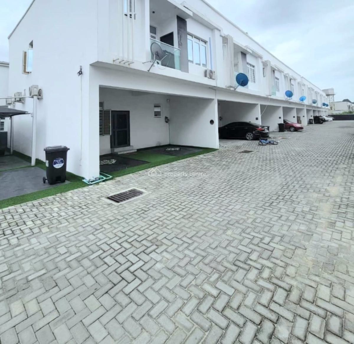 Brand New Fully Serviced 4-bedroom Terrace Duplex, Chevron, Lekki, Lagos, Terraced Duplex for Rent