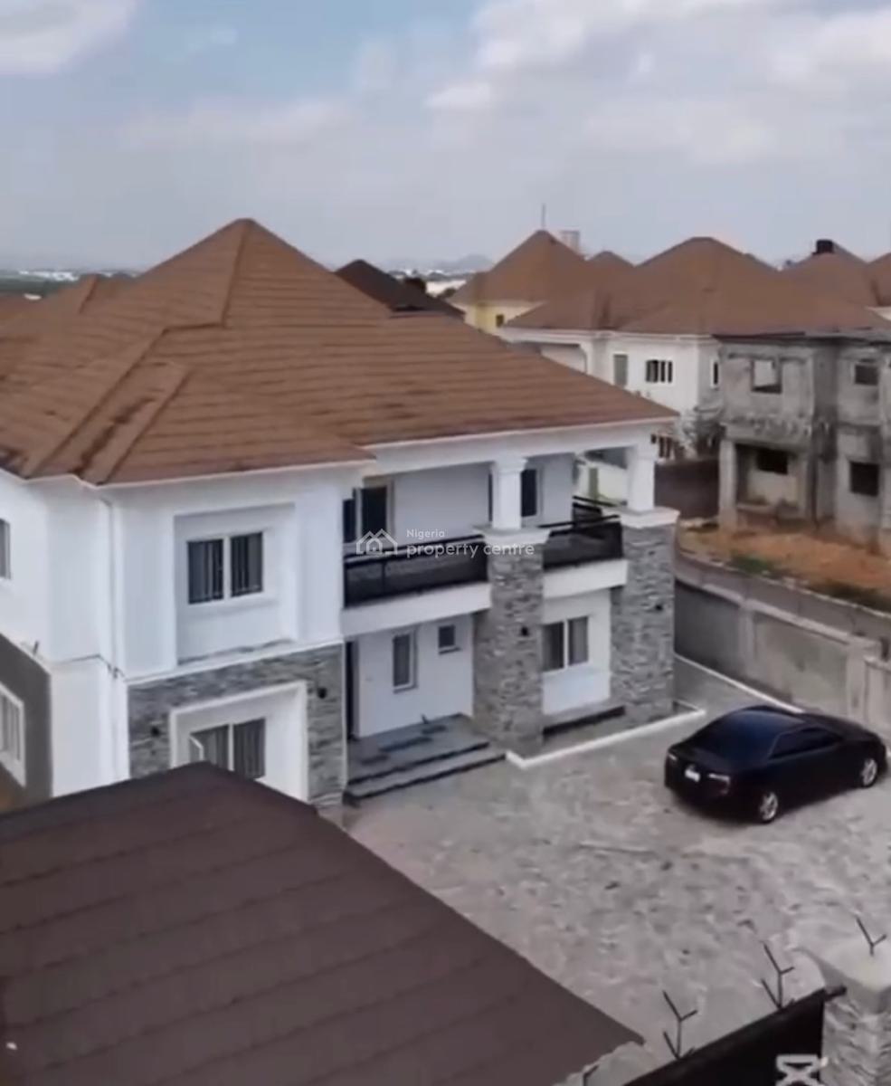 a Newly Built Fully Detached Furnished 4 Bedrooms Duplex with Bq, Galadimawa, Abuja, Detached Duplex for Sale