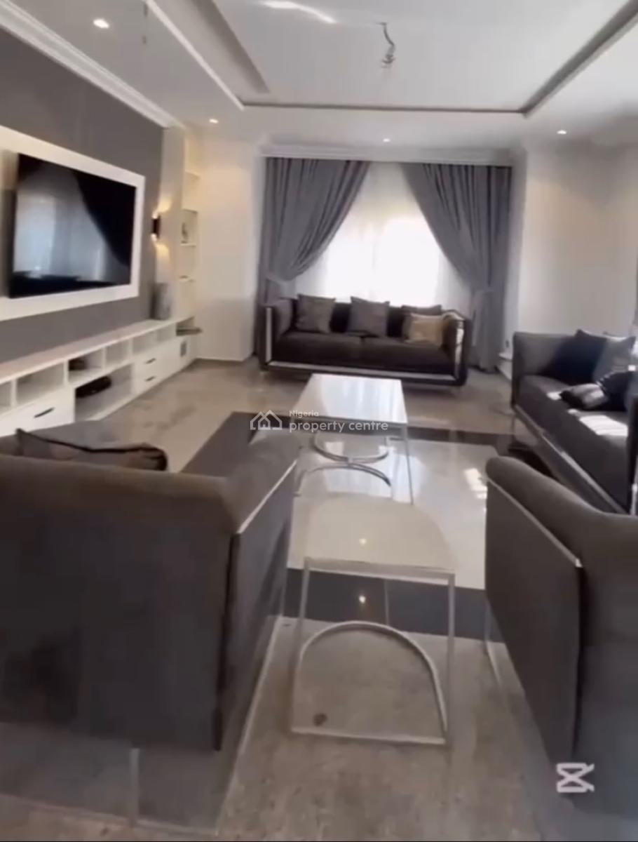 a Newly Built Fully Detached Furnished 4 Bedrooms Duplex with Bq, Galadimawa, Abuja, Detached Duplex for Sale