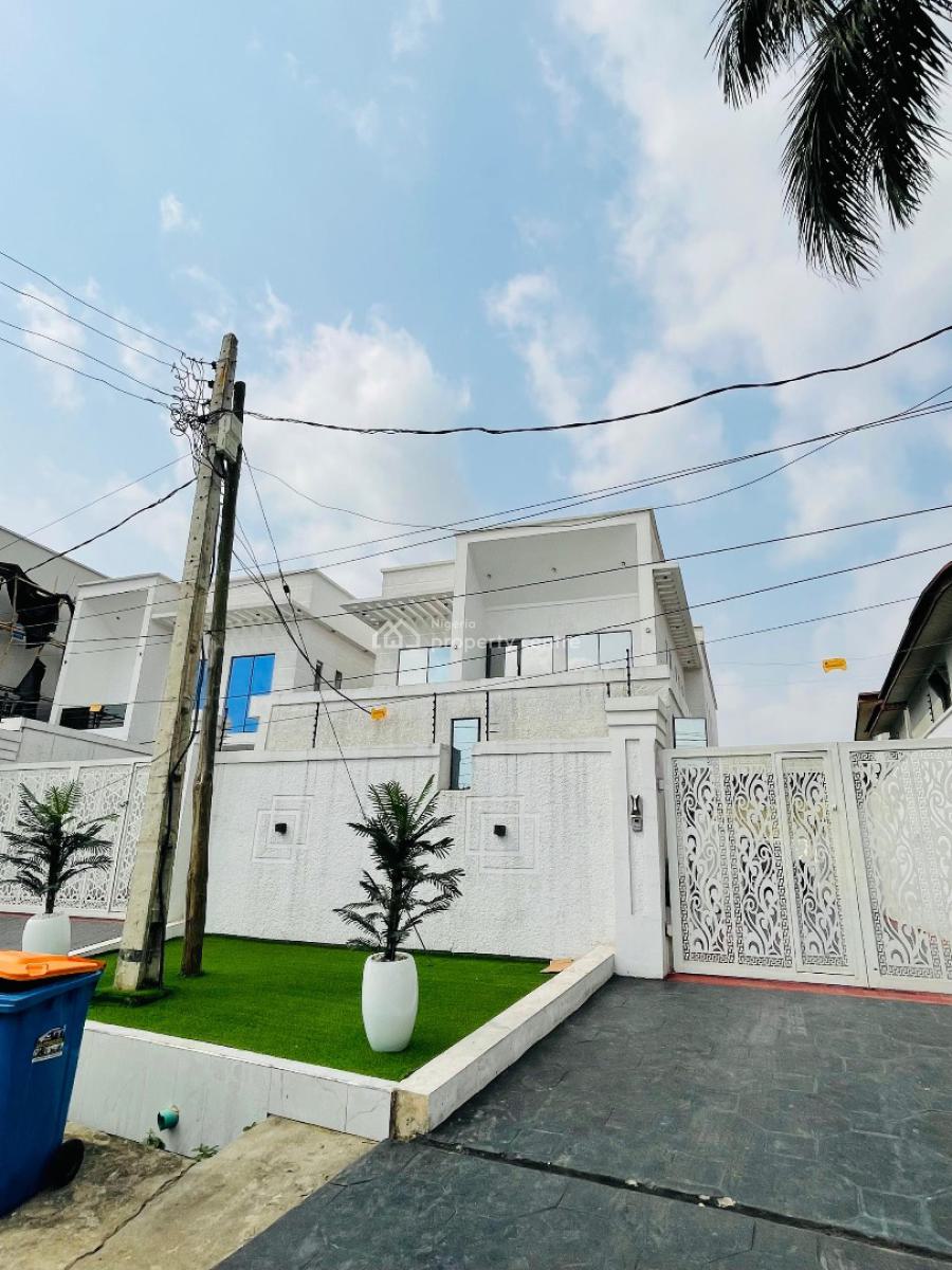 Contemporary Built 5 Bedroom Fully Detached Duplex Plus Bq, Omole Phase 1, Ikeja, Lagos, Detached Duplex for Sale