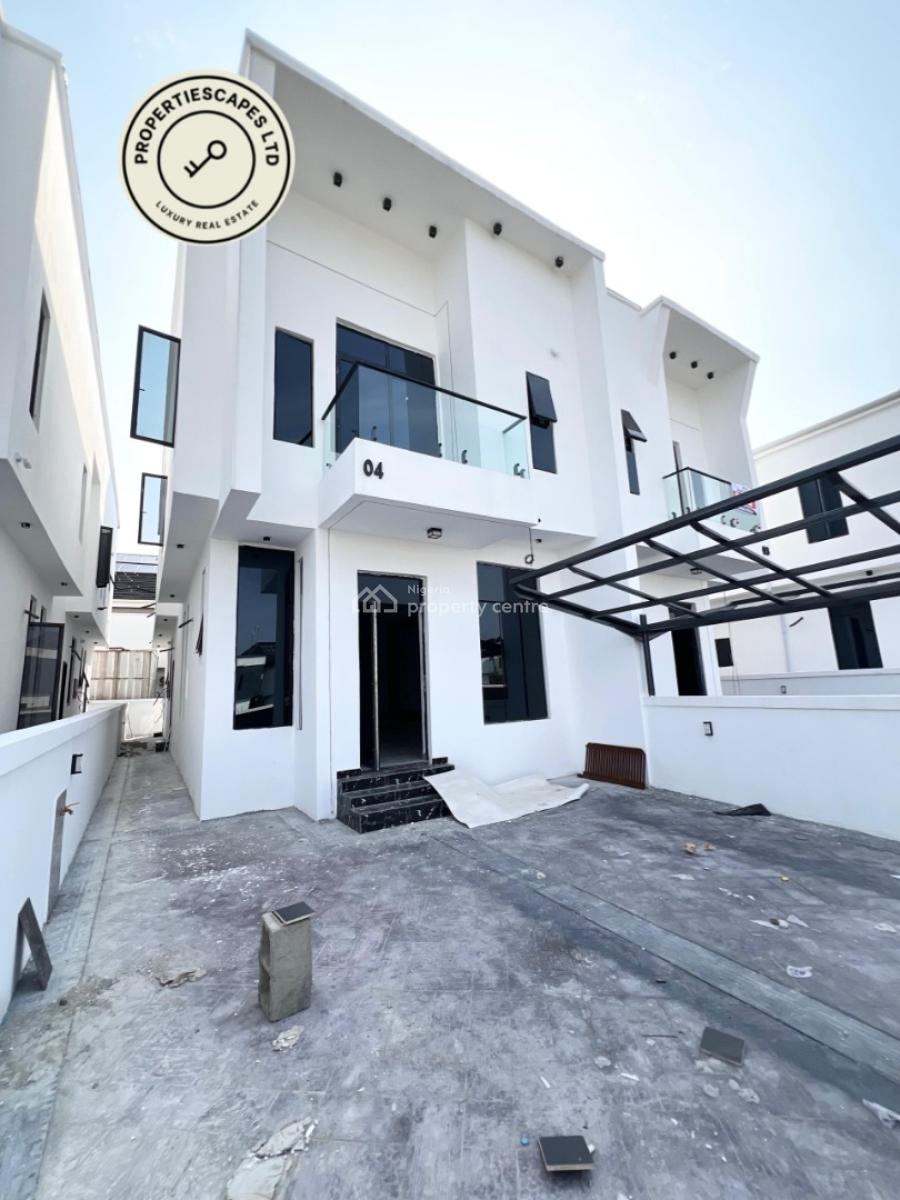 Luxurious 5 Bedrooms Fully Detached Duplex, 2nd Tollgate, Lekki, Lagos, Detached Duplex for Sale