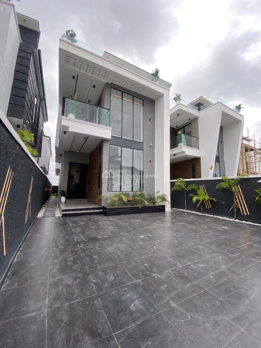 5 Bedroom Fully Detached Duplex with Bq & Swimming Pool, Lekki Palm City, Ajah, Lagos, Detached Duplex for Sale