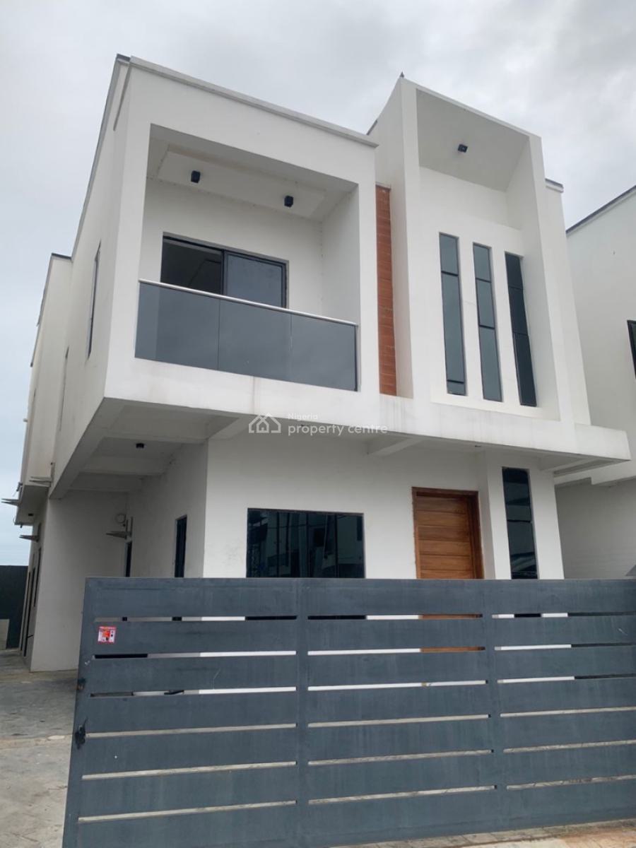 Nice 4 Bedroom Semi Detached Duplex with Bq, Orchid Road, Lekki, Lagos, Semi-detached Duplex for Rent