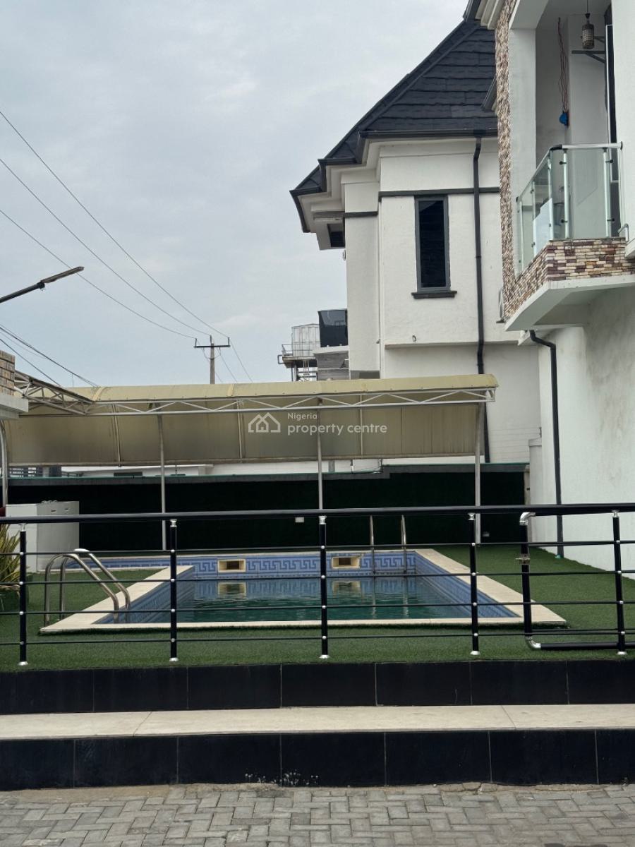 Luxurious Sweet 4 Bedroom Duplex Terrace with Pool and Children Ground, Orchid Road Lekki Before Round About, Lekki, Lagos, Terraced Duplex for Sale
