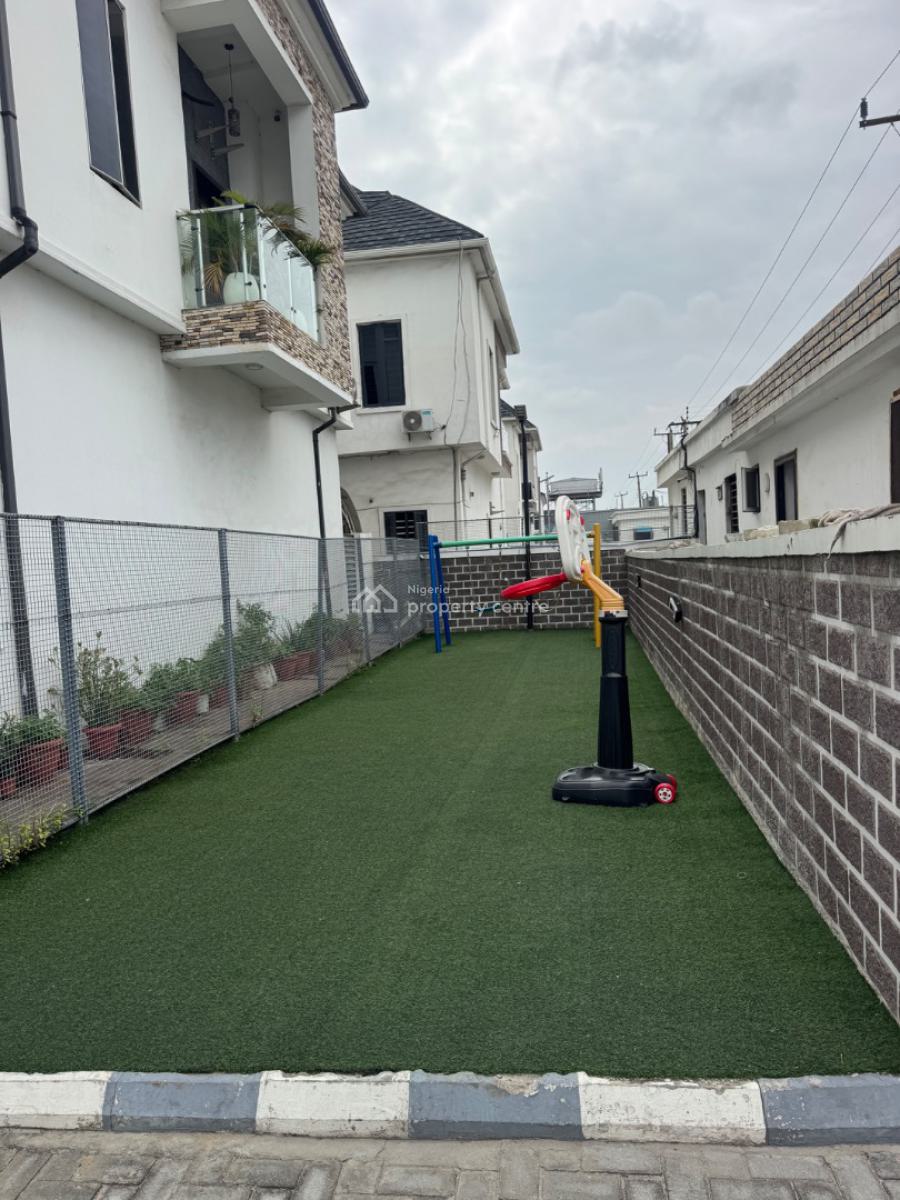 Luxurious Sweet 4 Bedroom Duplex Terrace with Pool and Children Ground, Orchid Road Lekki Before Round About, Lekki, Lagos, Terraced Duplex for Sale