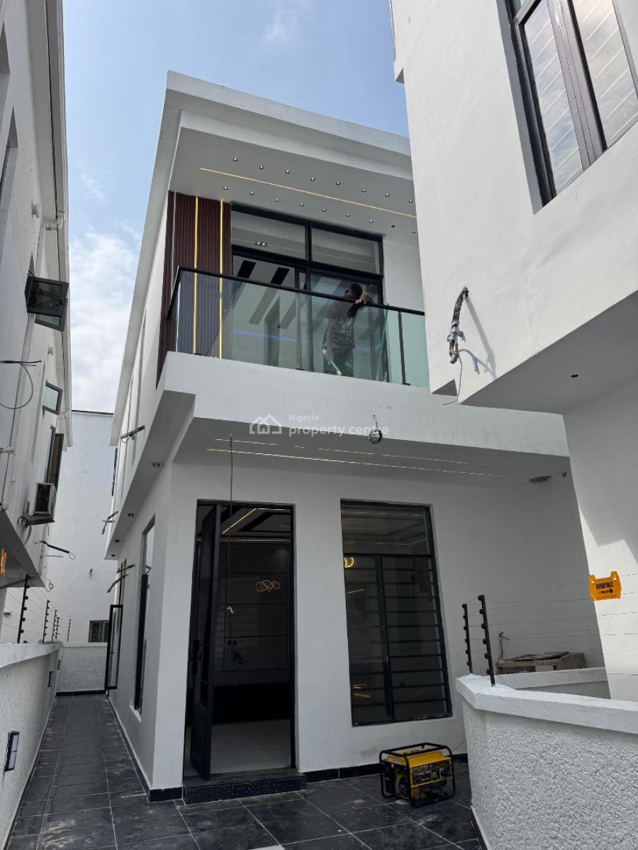 Contemporary 4 Bedroom Semi-detached Duplex with a Bq, Ikota, Lekki, Lagos, Semi-detached Duplex for Sale