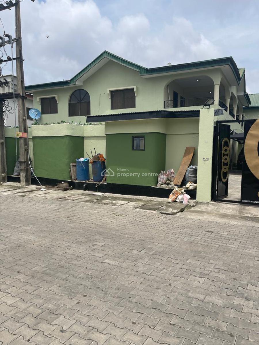 2 Wings of 6 Bedroom Detached Duplex on Land Size of 1,200sqm, Gra Phase 2, Ogba, Ikeja, Lagos, Detached Duplex for Sale