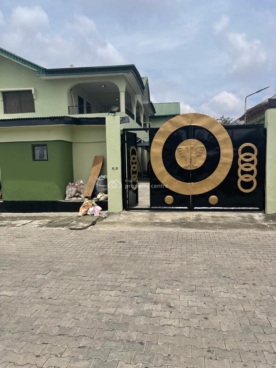 2 Wings of 6 Bedroom Detached Duplex on Land Size of 1,200sqm, Gra Phase 2, Ogba, Ikeja, Lagos, Detached Duplex for Sale