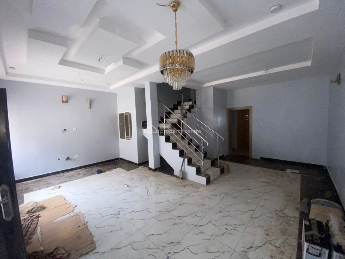 a Well Built Spacious 4bedroom Terrace Duplex + 1bq, Wuye, Abuja, Terraced Duplex for Rent