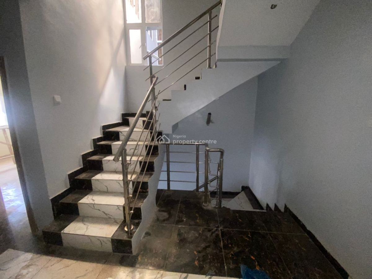 a Well Built Spacious 4bedroom Terrace Duplex + 1bq, Wuye, Abuja, Terraced Duplex for Rent