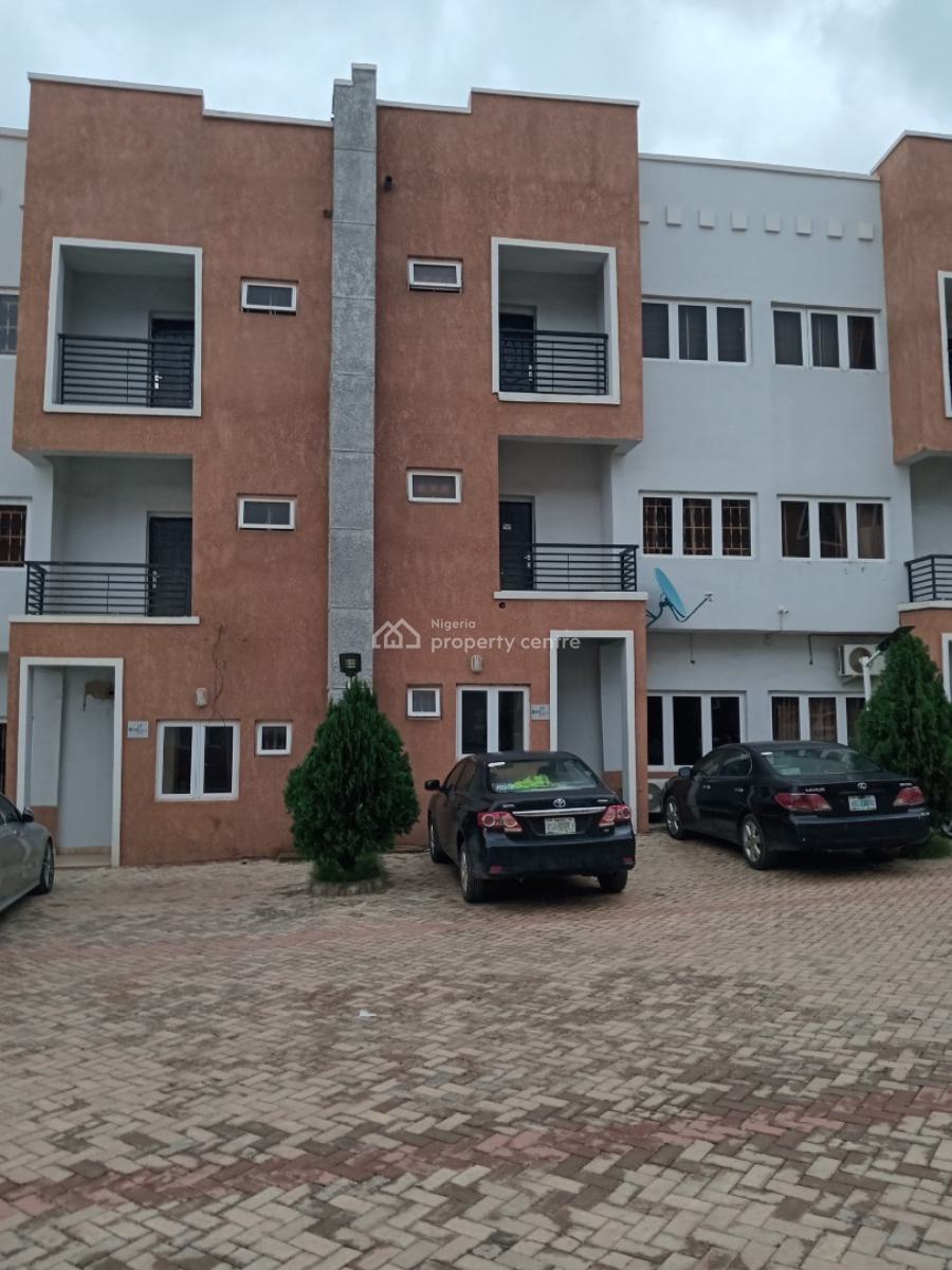 a Well Built Spacious 4bedroom Terrace Duplex + 1bq, Wuye, Abuja, Terraced Duplex for Rent