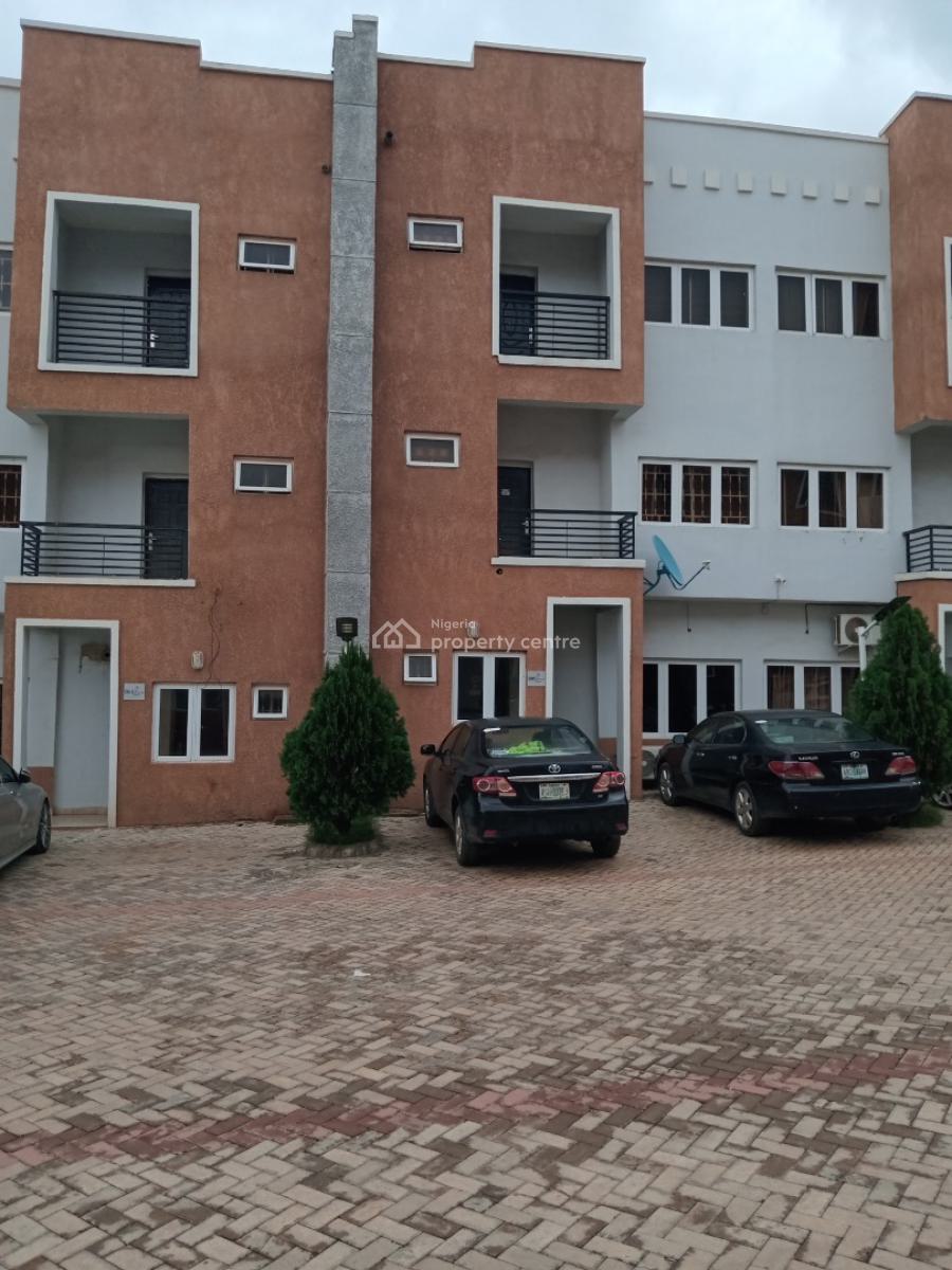 a Well Built Spacious 4bedroom Terrace Duplex + 1bq, Wuye, Abuja, Terraced Duplex for Rent