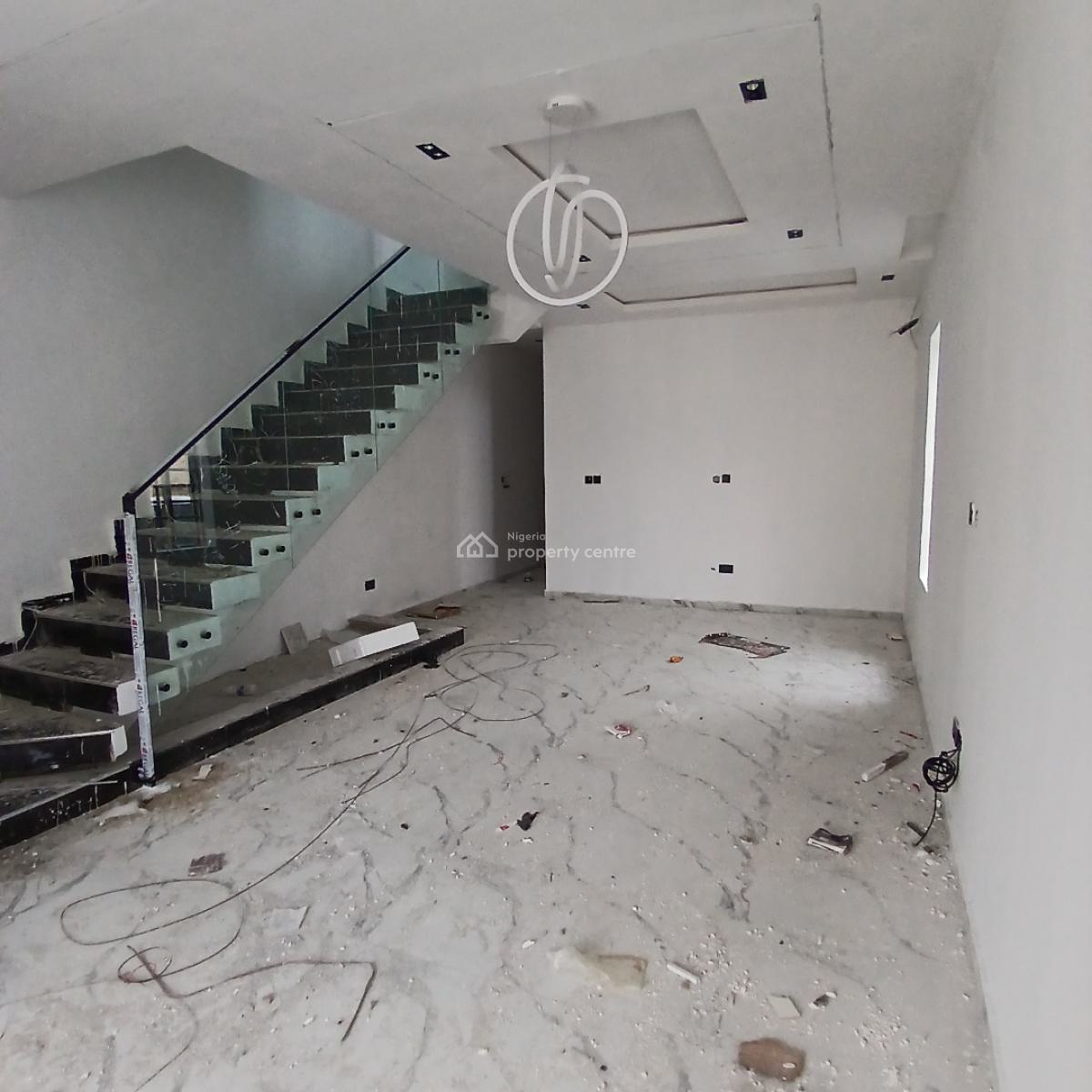 Exquisitely Detailed 4 Bedroom Semi-detached Duplex with Bq, Within a Call to Access Estate  with Spacious Compound, Lekki, Lagos, Semi-detached Duplex for Sale