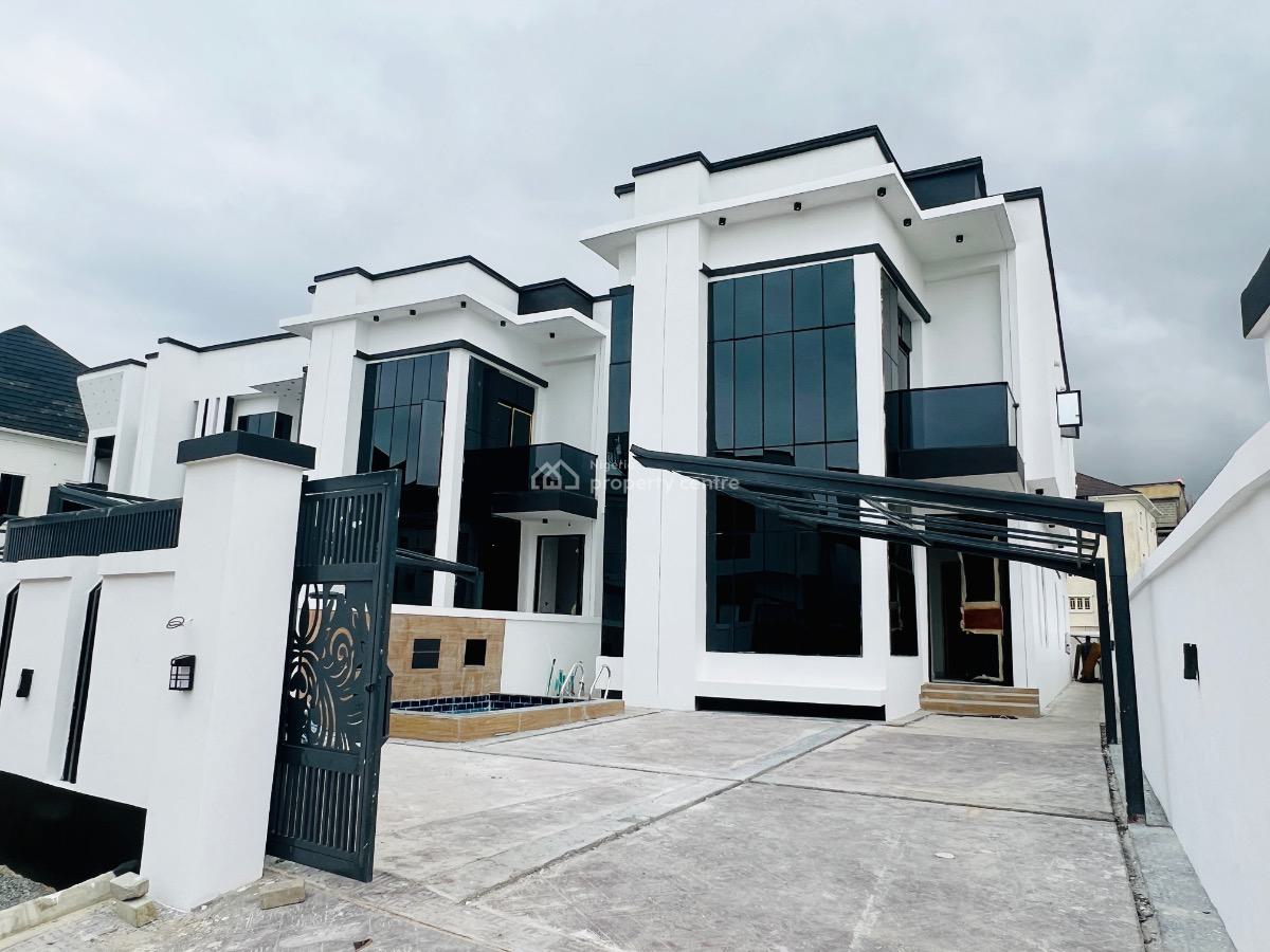Magnificent 5 Bedroom Duplex with Swimming Pool, Second Tollgate Lekki, Lekki, Lagos, Detached Duplex for Sale